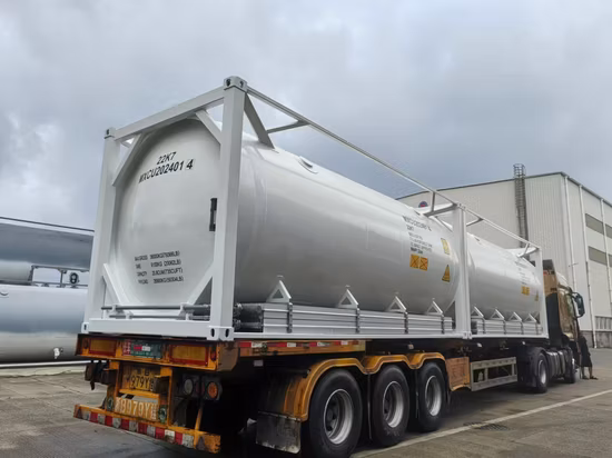 20FT 40FT ISO 液体ガスアンモニア LPG タンクコンテナ